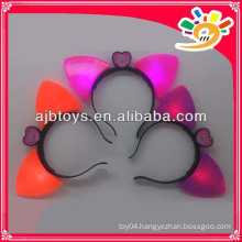 Flashing cat ears headband